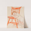 Baby with Chair by Maud Tousey Fangel