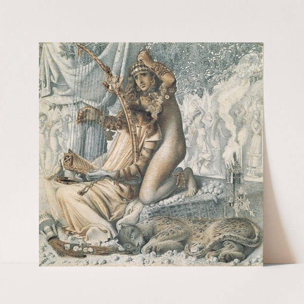 Babylon Hath Been a Golden Cup (1859) by Simeon Solomon