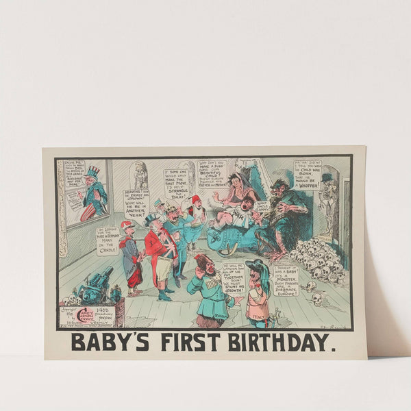 Disturbing the Peace (1919) by Carey Cartoon Service