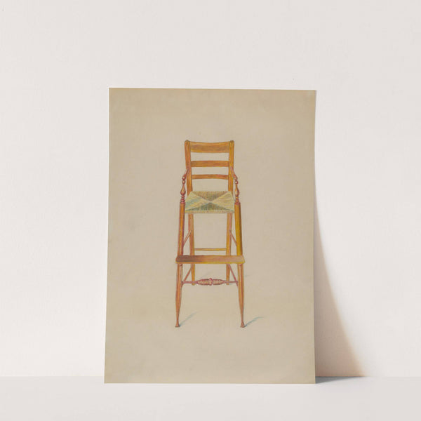 Baby’s High Chair (c. 1936) by Edith Magnette