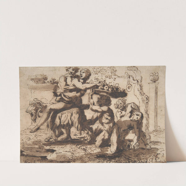 Bacchanal by Nicolas Poussin