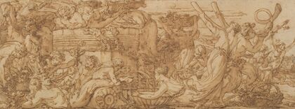 Bacchanal; Arrival at the Wine Vat (ca.1755)