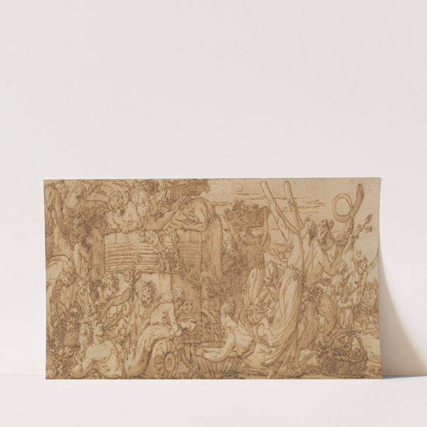 Bacchanal; Arrival at the Wine Vat (ca.1755) by Joseph-Marie Vien