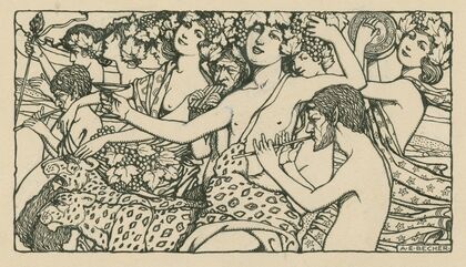 Bacchanal scene (1901)