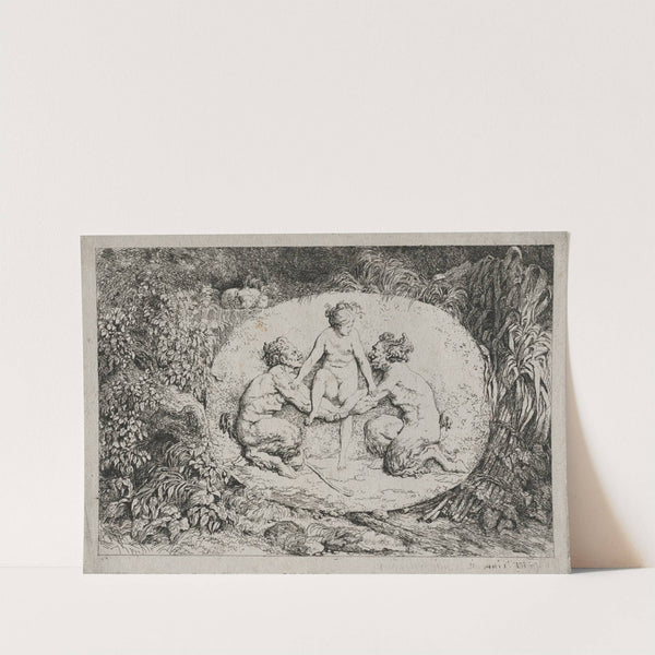 Bacchanales (1763) by Jean-Honoré Fragonard