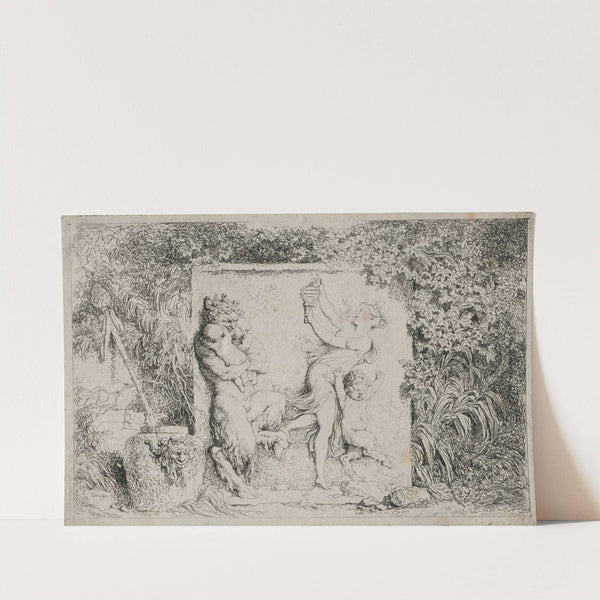 Bacchanales; The Satyr’s Dance (1763) by Jean-Honoré Fragonard