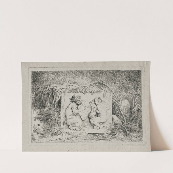 Bacchanales; The Satyr’s Family (1763) by Jean-Honoré Fragonard