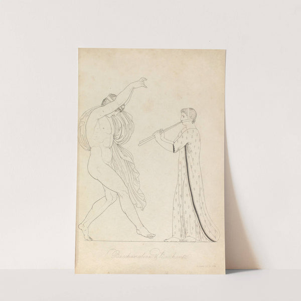 Bacchanalian & bacchante by Thomas Baxter