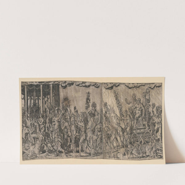 Bacchanalian Scene (late 1500s-early 1600s) by Francesco Bertelli