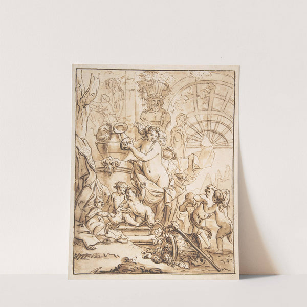 Bacchanalian Scene with Nymphs and Putti by Gerard de Lairesse