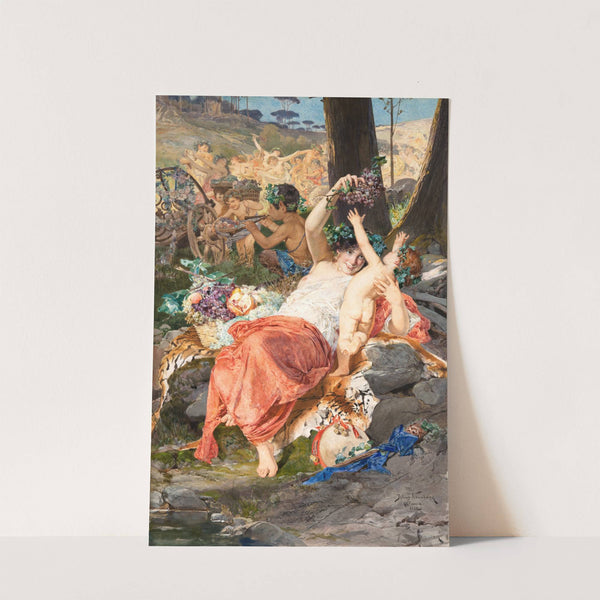 Bacchant by Julius Kronberg