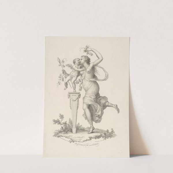 Bacchante And Cupid (1800) by Francis Vieira