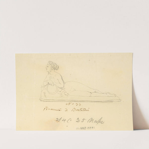 Bacchante by Bartolini by Circle of John Gibson