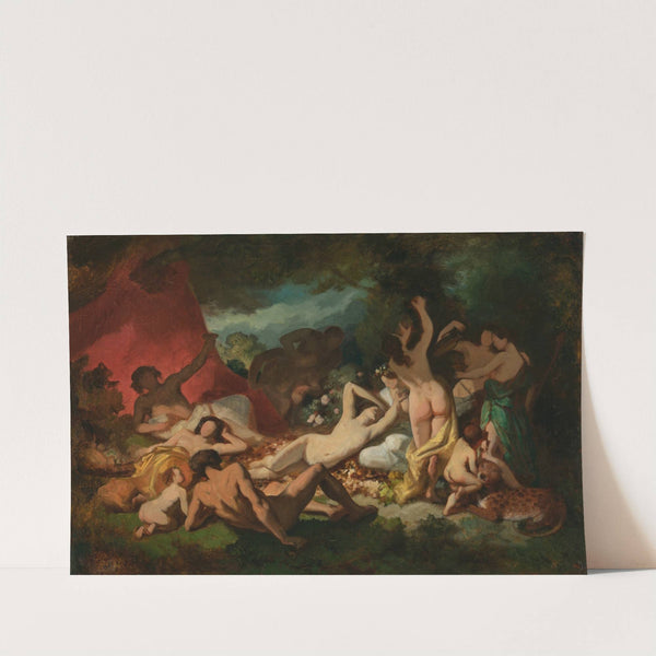 Bacchantic scene (1855) by Anselm Feuerbach