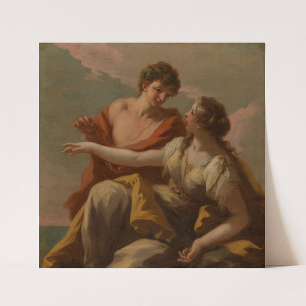Bacchus and Ariadne (1720s) by Giovanni Antonio Pellegrini