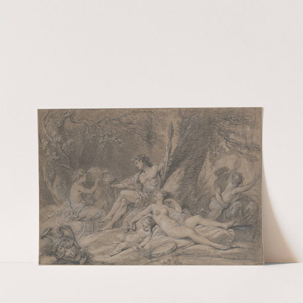 Bacchus and Ariadne (18th century) by Hugues Taraval