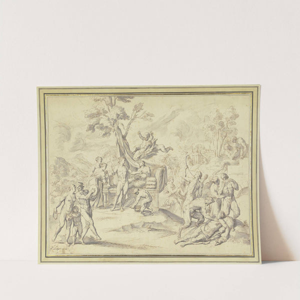 Bacchus and Ariadne by Raymond Lafage