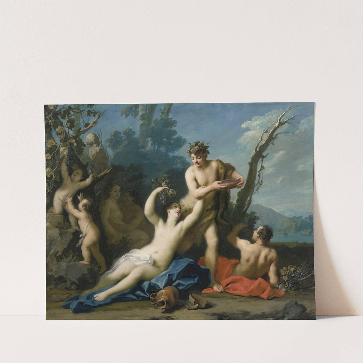 Bacchus And Ariadne by Jacopo Amigoni