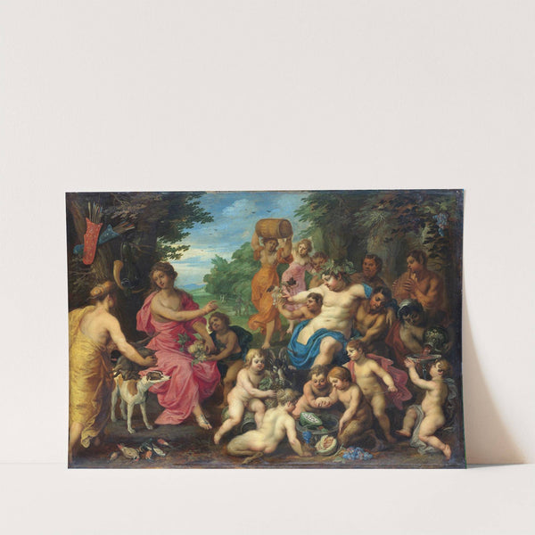 Bacchus and Diana by Hendrik van Balen