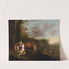 Bacchus and Nymphs in a Landscape (Probably 1640s) by Abraham van Cuylenborch
