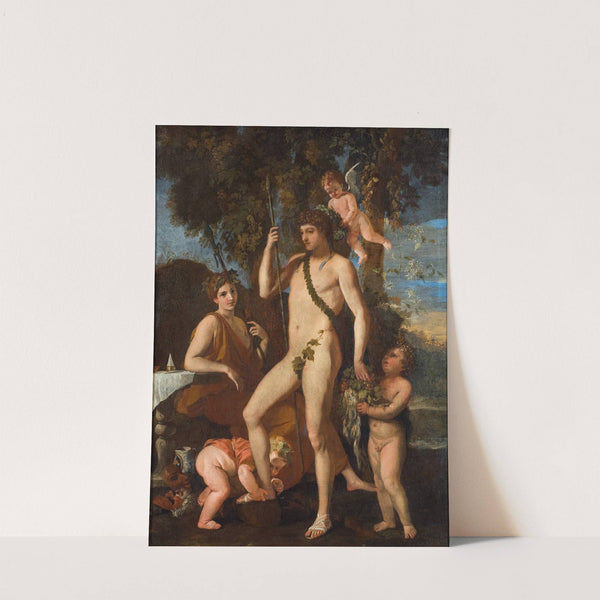 Bacchus-Apollo by Nicolas Poussin