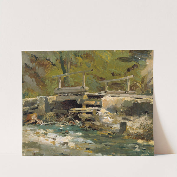 Bachbrücke by Anton Hansch