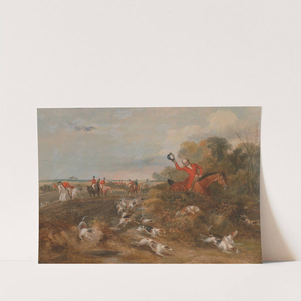 Bachelor's Hall; Capping on Hounds by Francis Calcraft Turner