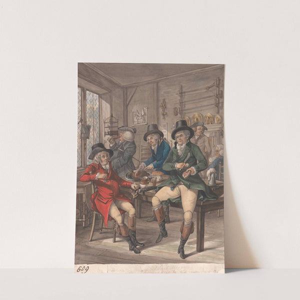 Bachelor's Hall by Robert Dighton