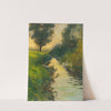 Bachlauf am Abend (1903) by Walter Ophey