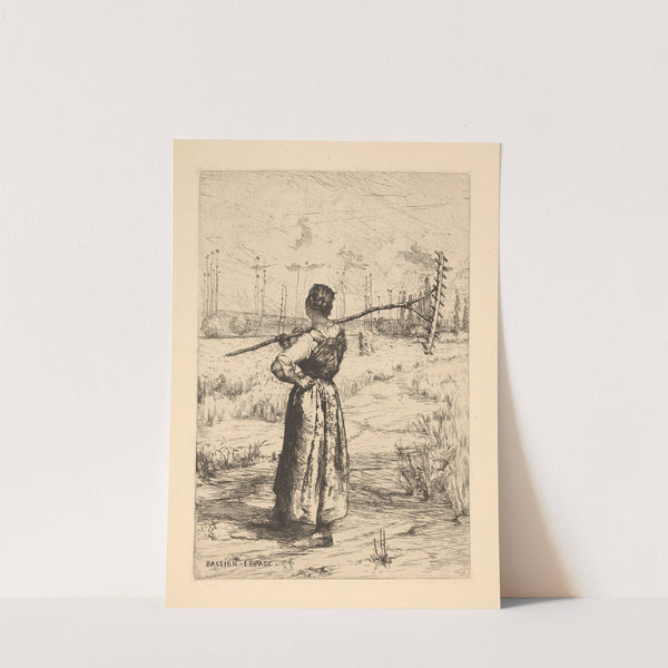 Back from the fields (1884) by Jules Bastien-Lepage