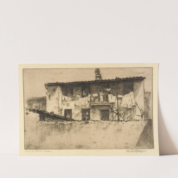 Back of a Roman House by Bertha Jaques