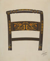 Back of Hitchcock Chair