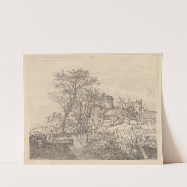 Back of the New Mills, Norwich by John Crome