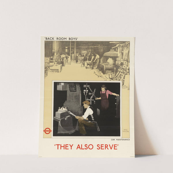 Back Room Boys' They Also Serve - Car Maintenance by Fred Taylor