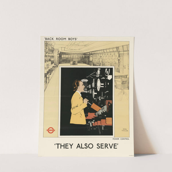 Back Room Boys' They Also Serve - Power Control by Fred Taylor