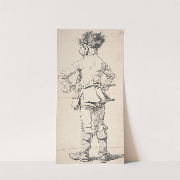 Back View of a Roman Servant Boy (1771–75) by François-André Vincent