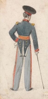 Back View of a Soldier — size preview