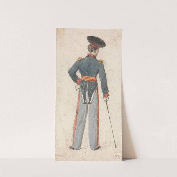 Back View of a Soldier by Edmund Thomas Parris