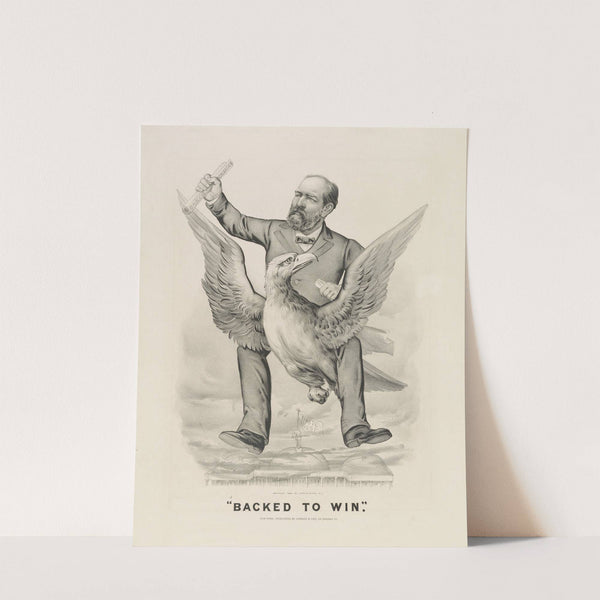 Backed to win (1880) by Currier & Ives.