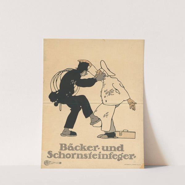Bäcker und Schornsteinfeger (1913) by Hollerbaum & Schmidt