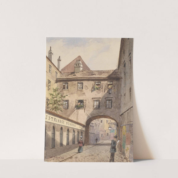 Bäckerstraße by Karl Wenzel Zajicek