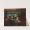 Backgammon At The Café by Jean Béraud