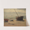 Både på stranden. Skagen by Wilhelm Xylander