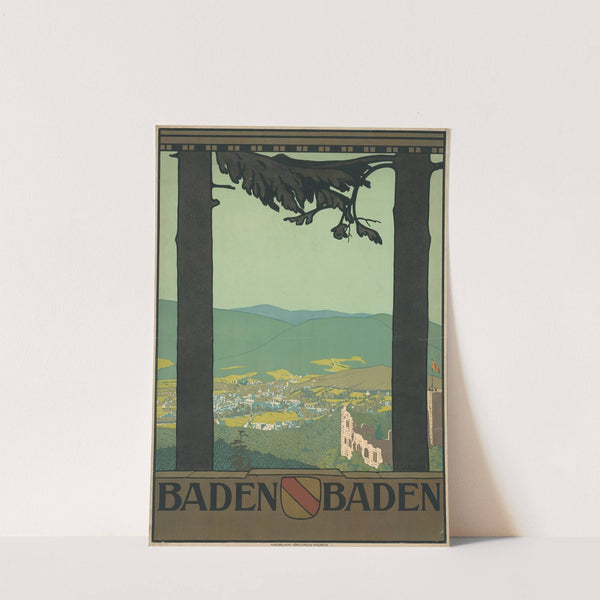 Baden Baden (1905) by Carl Langhein