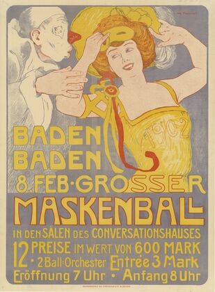 Baden-Baden, 8 Febr. 1902, Grosser Maskenball in den Sälen des Conversationshauses (1902)