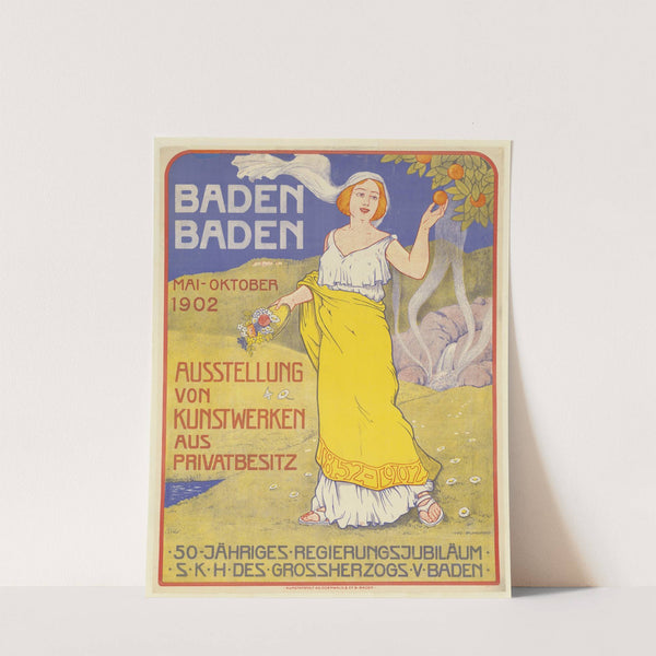 Baden Baden Mai-Oktober 1902. Ausstellung von Kunstwerken aus Privatbesitz (1902) by Ivo Puhonny