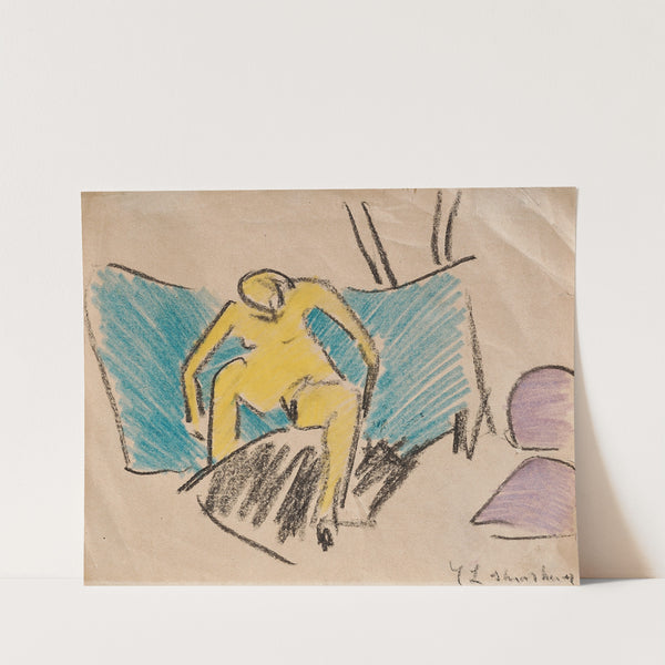 Badende (1910) by Ernst Ludwig Kirchner