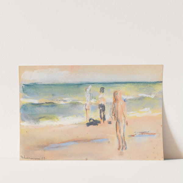 Badende am Strand (1909) by Max Liebermann