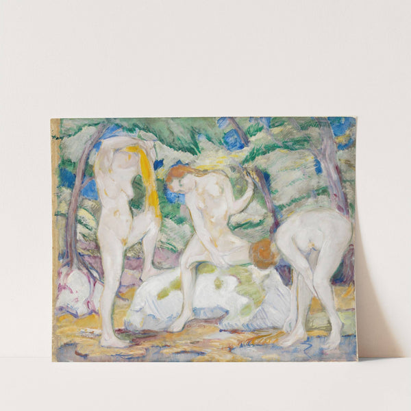 Badende Frauen (1910) by Franz Marc