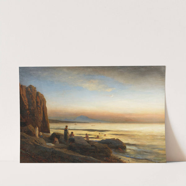 Badende Frauen am Golf von Neapel (1889) by Albert Flamm